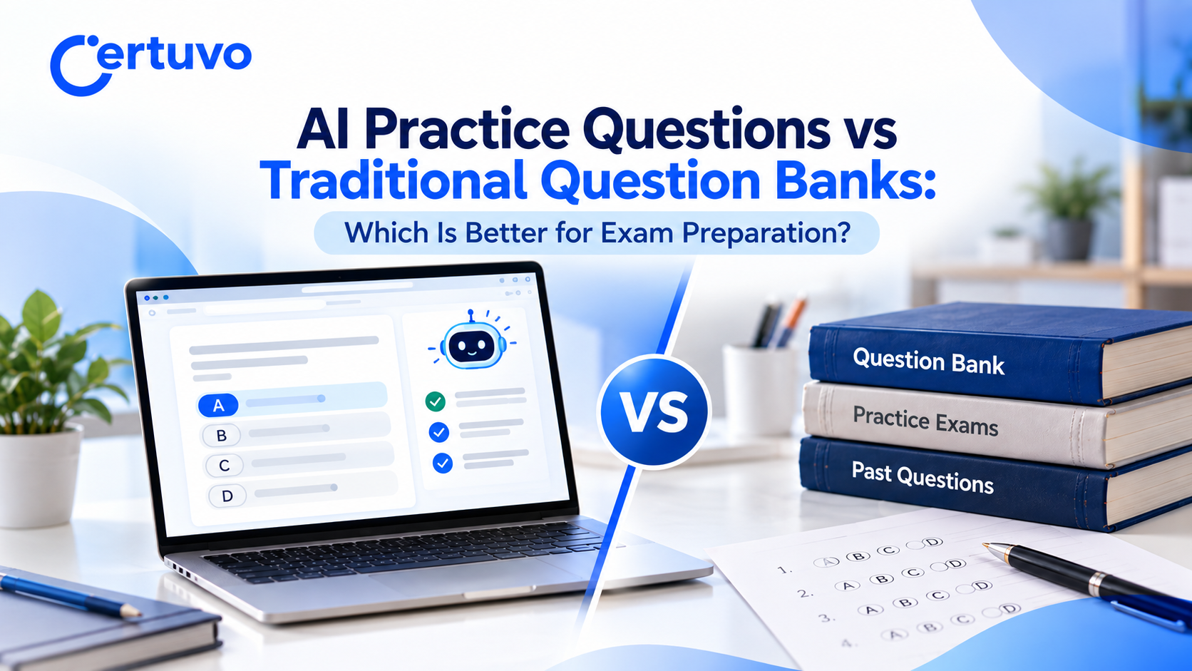 AI Practice Questions vs Traditional Question Banks: Which Is Better for Exam Preparation?